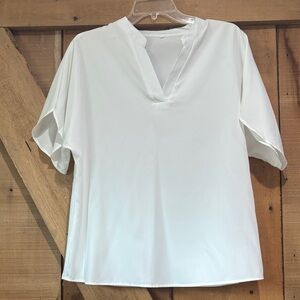 Elegant White Women's Top